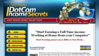 Dotcom Income Secrets - Work From Home Riches | Dotcom Income Secrets - Work From Home Riches