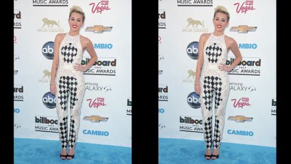 Billboard Music Awards 2013 - Miley Cyrus Dons White Fashion