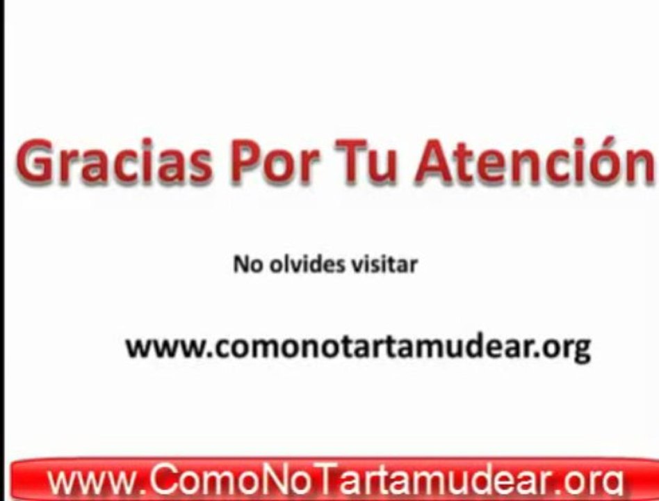 Tecnicas para no tartamudear