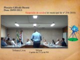 20/05/2013 - sessão ordinária da Câmara de Vereadores - Tribuna  Livre: Alcides Ribeiro & Capitão Nilson falam do dia do Conseg