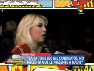 Wanda en la Argentina - pronto.com.ar