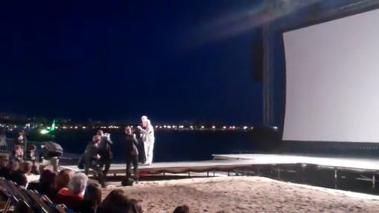 Richard Dreyfuss présente les dents de la mer à Cannes