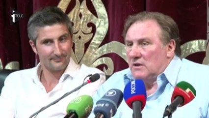 Gérard Depardieu tourne un film en Tchétchénie