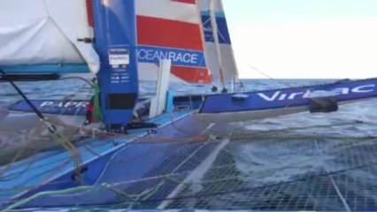 22 mai 2013. Convoyage Lorient - Nice à bord de VIRBAC-PAPREC 70