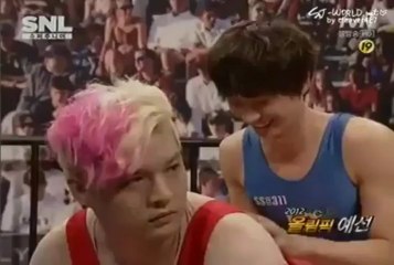 20120714 SNL 2 - Eunhyuk   Shindong Cut (omg)