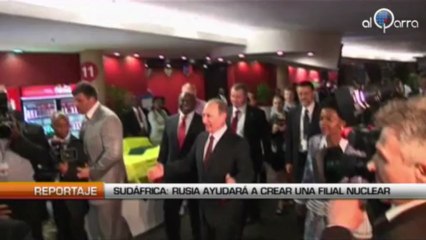 Sudáfrica: Rusia ayudará a crear una filial nuclear