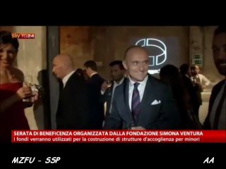 19/05/13 sky TG24  Servizio sulla serata di beneficenza per Fondazione Simona Ventura