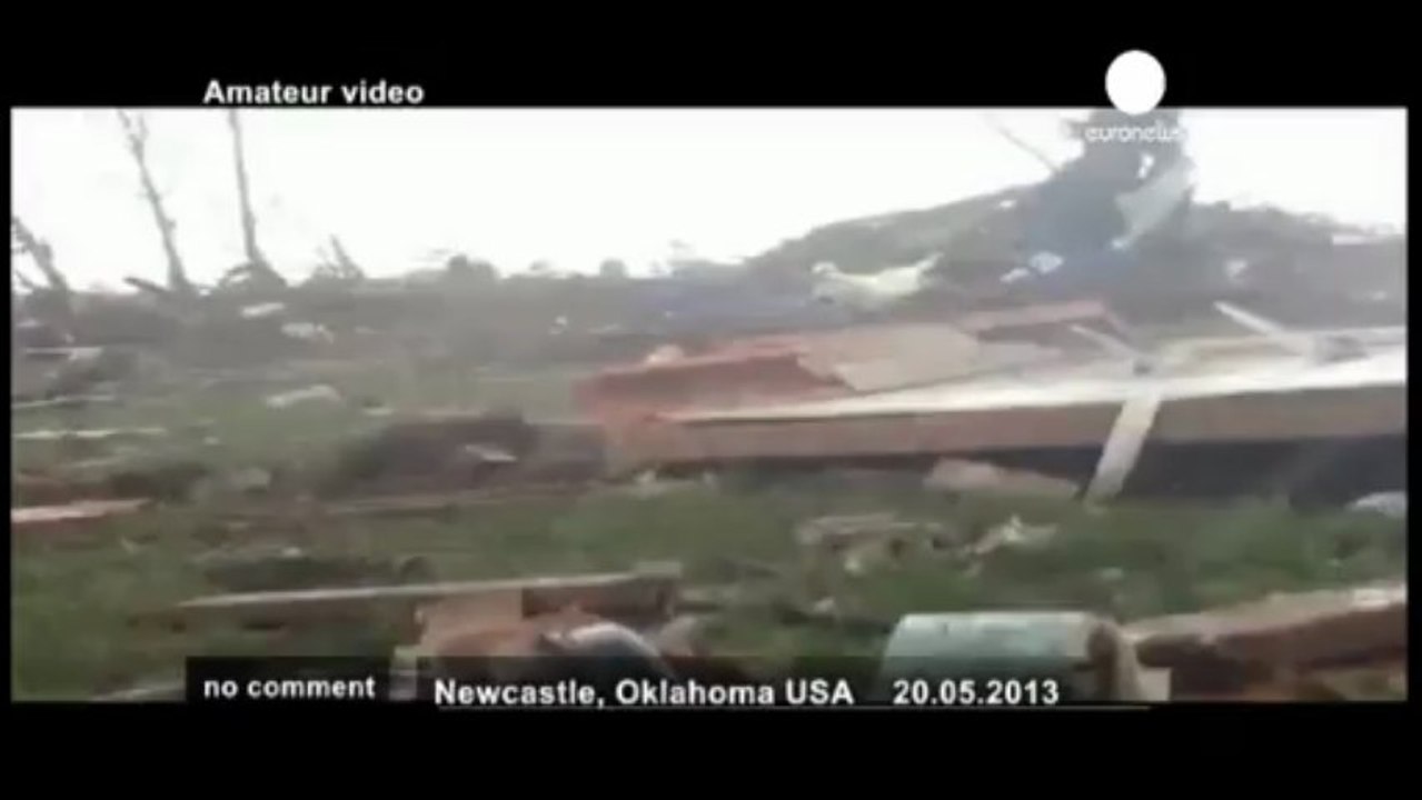 Scènes de désolation à Moore dans l'Oklahoma ...