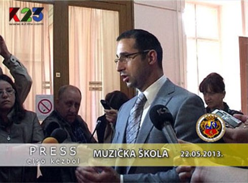 K23TV - Press iz prve ruke - Muzička škola, Subotica - 22. maj 2013.