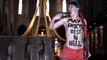 Notre-Dame de Paris : une Femen mime le suicide de Dominique Venner