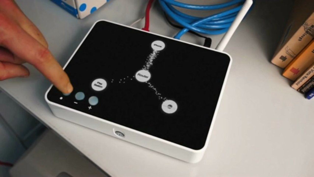 Router with location