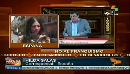 Derecha española rechaza declarar un día de condena al franquismo