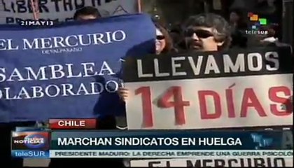 Último informe de Piñera en medio de protestas