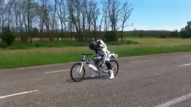 François Gissy : 263km/h à vélo