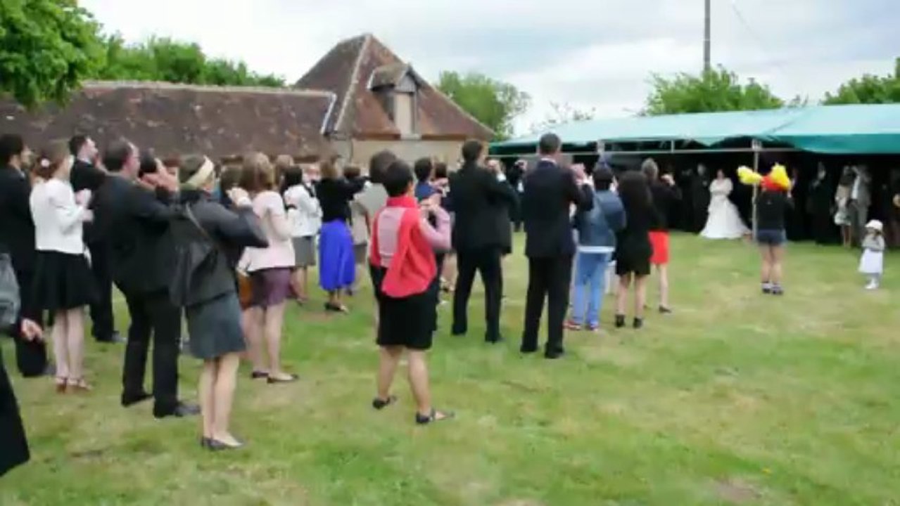 Flashmob vin d'honneur