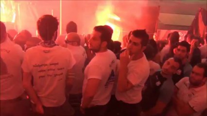 Τελικός κυπέλλου-Απόλλων fans πανό