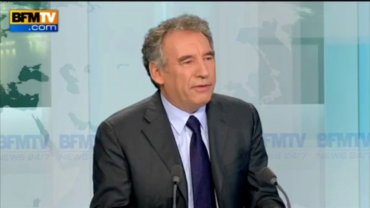 Affaire Lagarde: "on n'aurait pas dû aller jusqu'au bout de sa nomination", dit Bayrou - 22/05