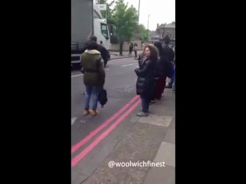 'Soldier beheaded' in Woolwich machete attack