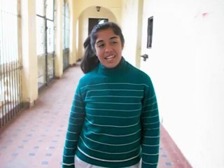 Rocio Aranda saluda a su par de Alemania