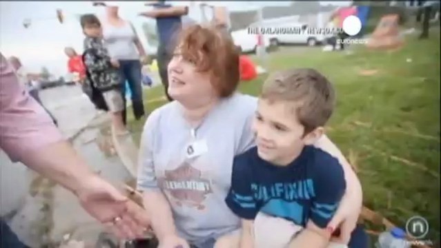 Tornade : les habitants de Moore face à l'étendue du...