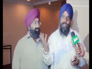 Sardar Bishan Singh Chairman Baba Guru Nanak Jee Welfare Society (Pakistan) Commenting on Fairwell Party of Dr. Abbas Famori(Iran)