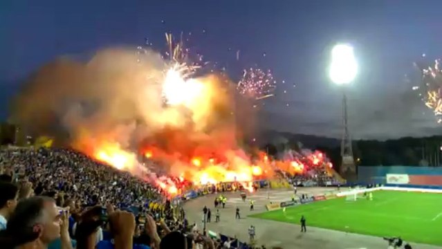 Feux d'artifice - Levski Ludogorets