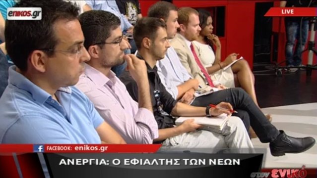 Η εκπομπή του Νίκου Χατζηνικολάου στο enikos.gr για την Ανεργιά 1o Mέρος