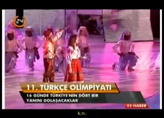 Evrensel barışın yanık seslileri 11. Türkçe Olimpiyatları