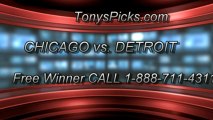 NHL Game 4 Pick Prediction Detroit Red Wings vs. Chicago Blackhawks Odds Playoff Preview 5-23-2013