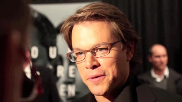 Matt Damon Thinks Angelina Jolie is Awesome