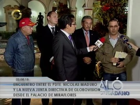 Presidente de Globovisión tras reunión con Maduro: Seguiremos siendo un canal de noticias