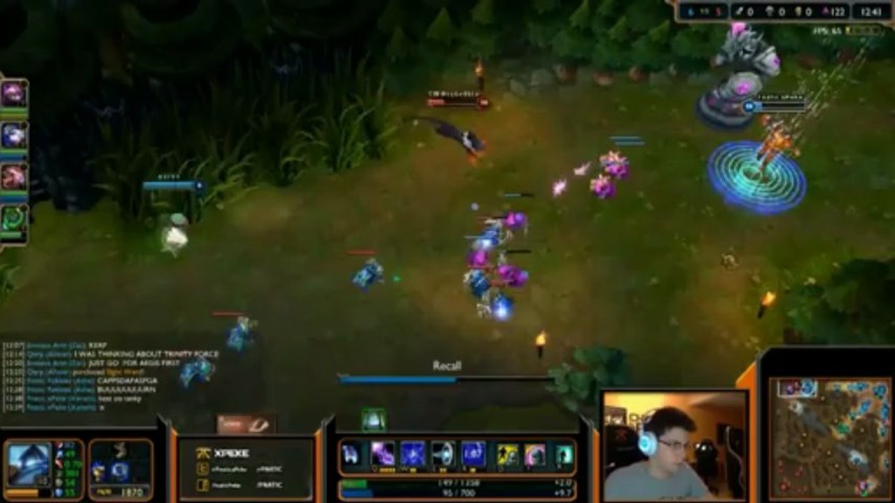 Xpeke en petite forme - League of legends - team-aaa.com