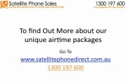 What airtime options are there for an iridium 9575 satellite phone