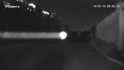 HD T-shape laser camera 100m test 2