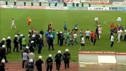 Ολυμπιακός Βόλου - ΑΕΠ Ηρακλής επεισόδια 2