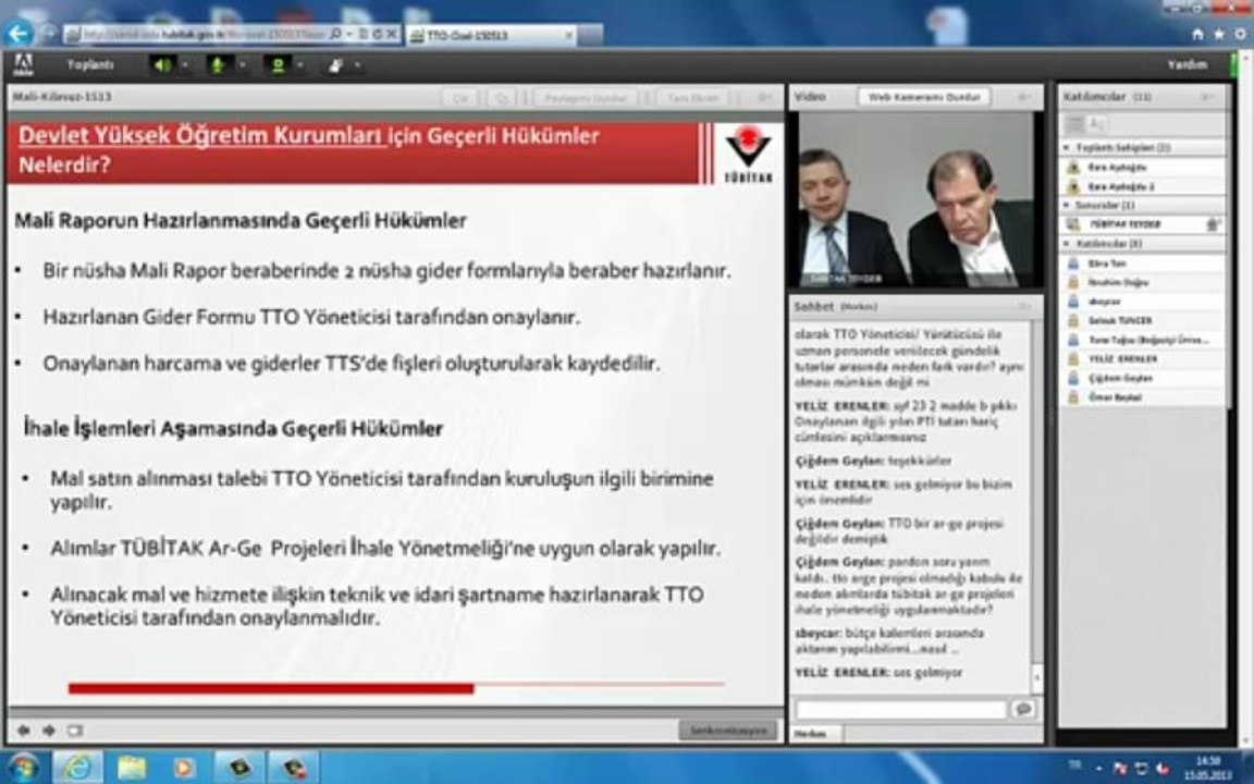 1513-15 Mayıs 2013 Tarihli Webiner