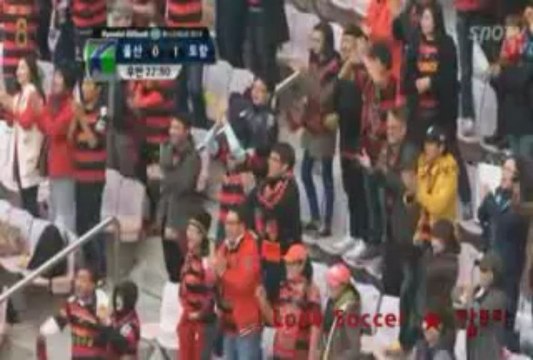 바­카­라사이트★DDEE4.COM★바­카­라사이트2012 Hyundai Oilbank K-League 38th round Ulsan Hyundai vs Pohang Steelers goal