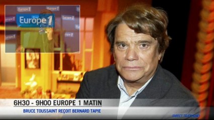 Tapie : "J'ai mon camp, Christine Lagarde a le sien"