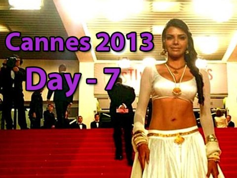 Sherlyn Chopra at Cannes 2013 Day 7