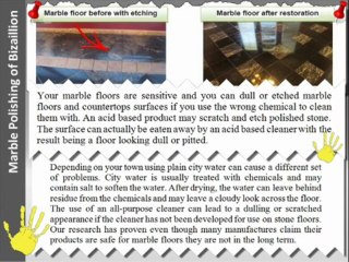 HOW TO CLEAN MARBLE FLOORS