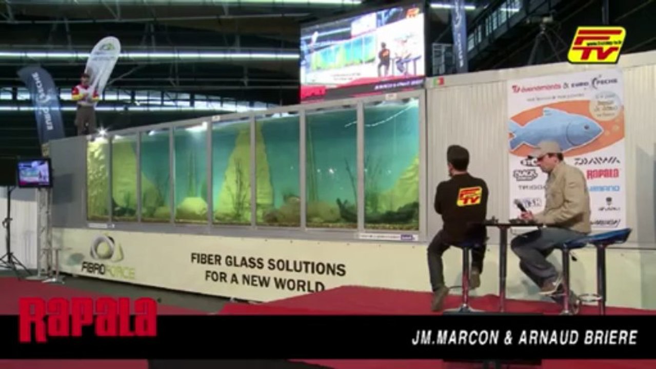 Pêche de la perche aux leurres durs - Clermont 2013