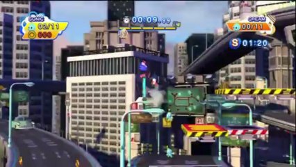 Sonic Generations - Speed Highway Acte 1 - Défi 1 : Cream : La chasse aux Chao