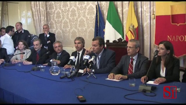Napoli - La nuova Giunta De Magistris 1 (22.05.13)