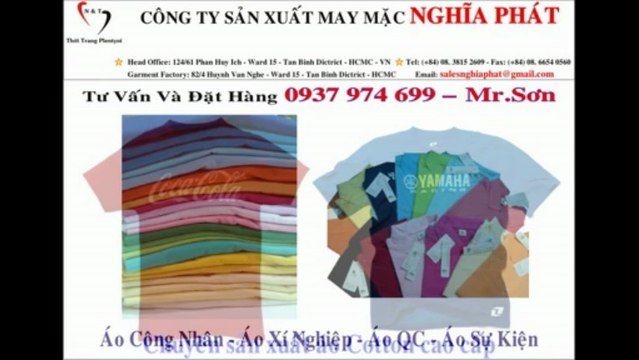 18.	may áo quảng cáo/may Ao quang cao 0937 974 699 – A.Sơn