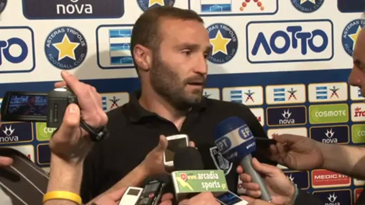 Δηλώσεις του Δημήτρη Σαλπιγγίδη μετά τη νίκη στην Τρίπολη