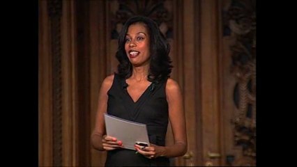[ARCHIVE] Journée nationale de la réussite éducative : ouverture de la journée par l'animatrice Elisabeth Tchoungi