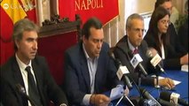 Napoli - Conferenza stampa di presentazione composizione della nuova Giunta (22.05.13)