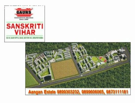 Gaur Sanskriti Vihar 9899303232 Gaur city 2 10th Avenue _Gaur Sanskriti Vihar Greater Noida