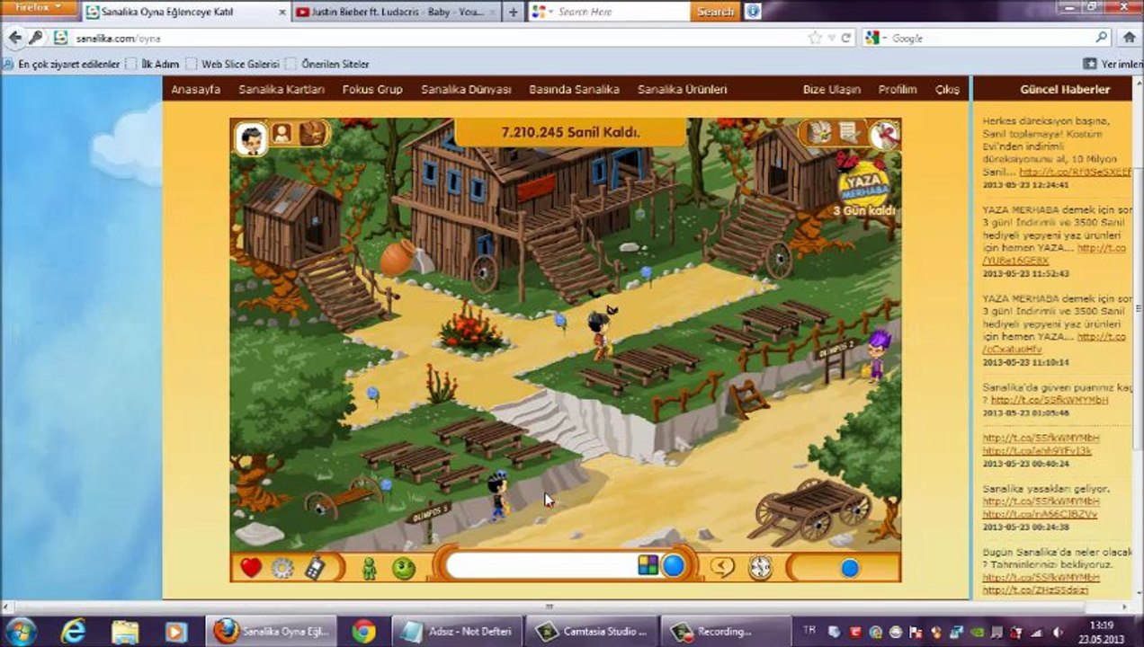 Sanalika Çiçek Toplama Görevi.avi