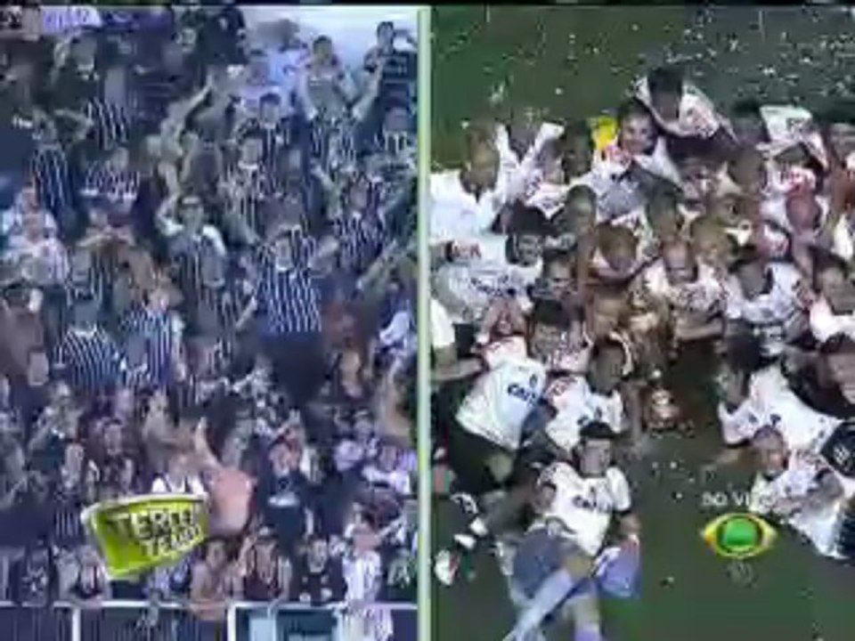 Festa Corithians levanta a Taça